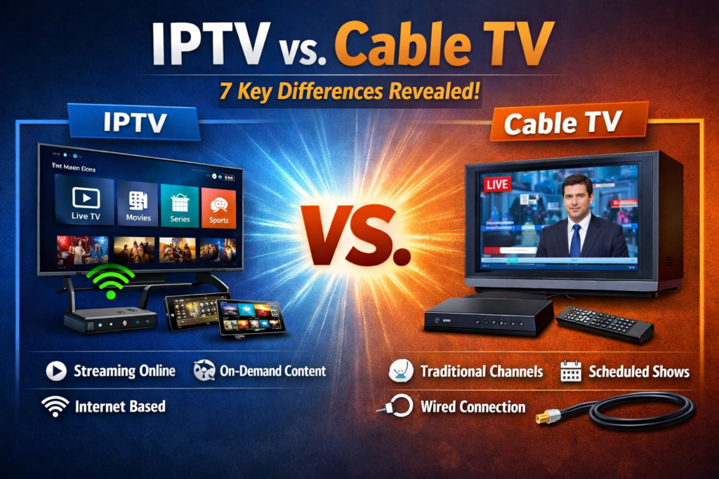 IPTV vs Cable TV Comparison