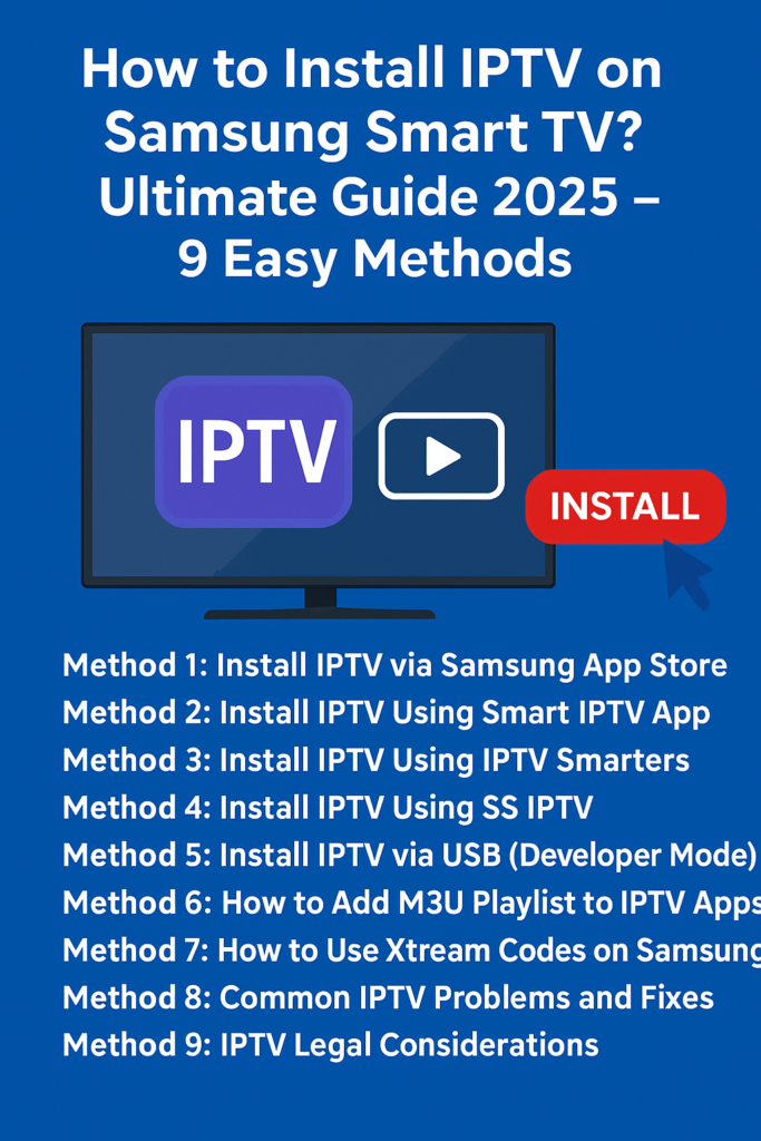 IPTV on Samsung