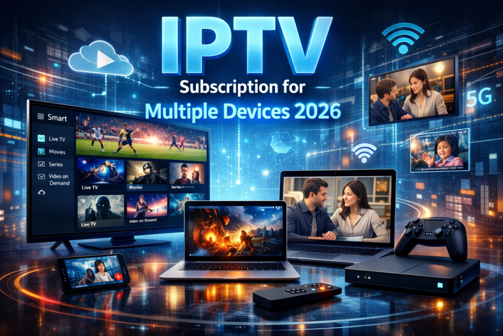 IPTV Subscription for Multiple Devices 2026